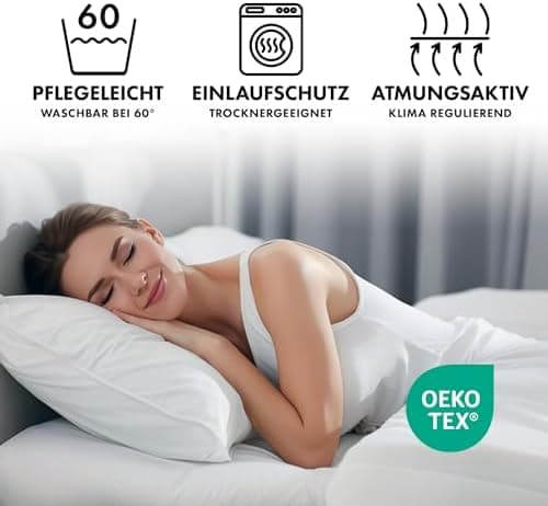 Jacobson Spannbettlaken 180×200 cm – GOTS‑zertifizierte Bio‑Baumwolle