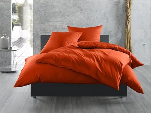 Bettwäsche Mako‑Satin (Baumwollsatin) 140 x 200 cm – OEKO‑TEX STANDARD 100