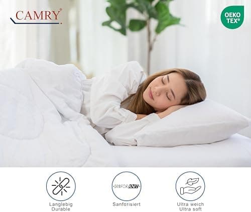 Camry Spannbettlaken 180x200–200x200 cm – Baumwoll‑Jersey Orange