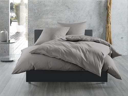 Bettwäsche Mako‑Satin (Baumwollsatin) 140 x 200 cm – OEKO‑TEX STANDARD 100