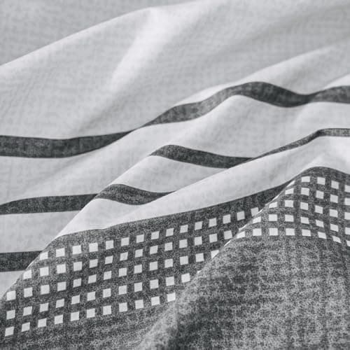 BEDSURE Bettwäsche-Set 135x200 (4-teilig) – Wendebettwäsche OEKO-TEX STANDARD 100 mit Reißverschluss, 2×80x80 Kissenbezü