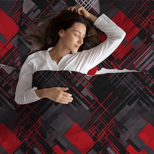 LARAWELL Bettwäsche-Set 135x200 Baumwolle