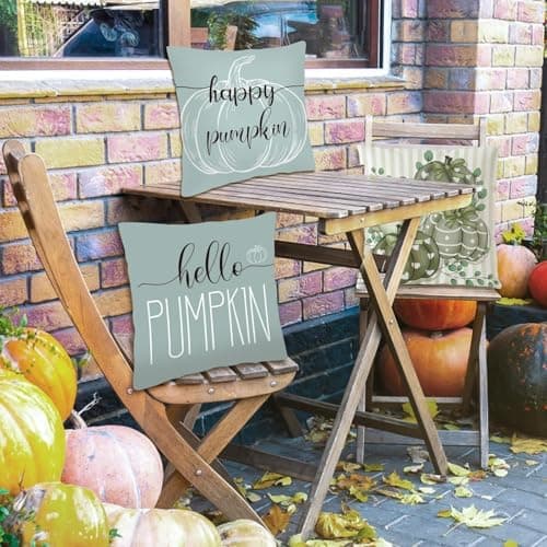Aitsite 4er-Pack Weihnachts-Kissenbezüge 45 x 45 cm – Winterliche Dekoration für Sofa & Wohnzimmer