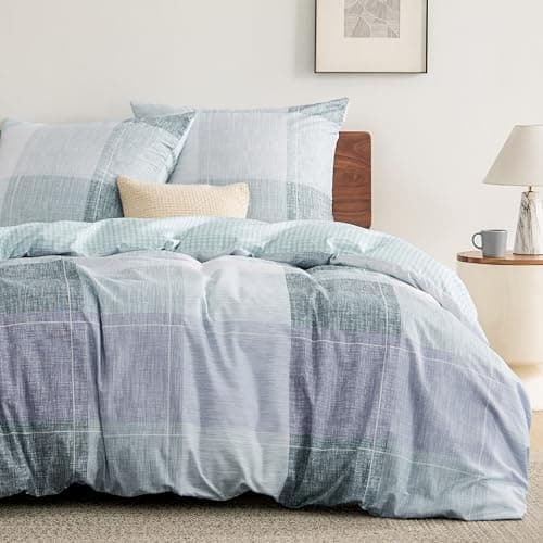 BEDSURE Bettwäsche-Set 135x200 (4-teilig) – Wendebettwäsche OEKO-TEX STANDARD 100 mit Reißverschluss, 2×80x80 Kissenbezü