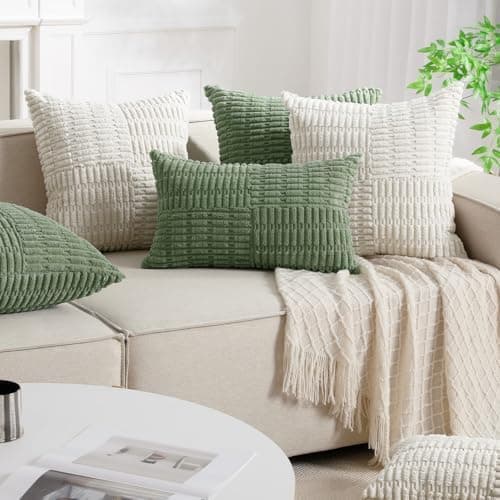 Softalker Kissenbezug 40x40 cm – 2er Set flauschig rosa, Dekokissenbezug für Sofa, Wohnzimmer & Schlafzimmer