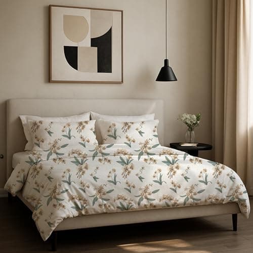 Bettwäsche 155x220 Baumwolle Jeans Blau – 2-teilig mit Reißverschluss, Bettbezug 155x220 + Kissenbezug 80x80