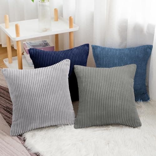 Softalker Kissenbezug 40x40 cm – 2er Set flauschig rosa, Dekokissenbezug für Sofa, Wohnzimmer & Schlafzimmer