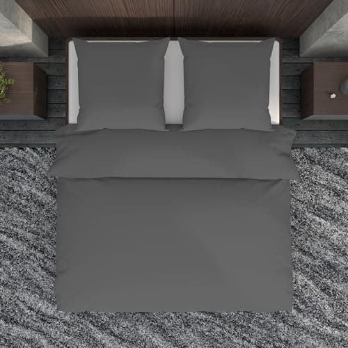 LARAWELL Bettwäsche-Set 135x200 Baumwolle