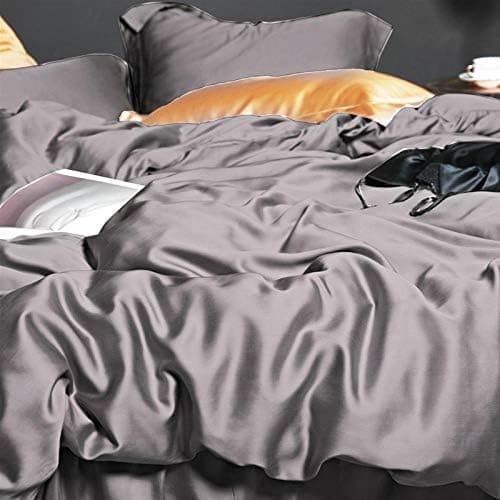 Tencel Bettwäsche-Set, 4-teilig (200×200 cm) – seidenweich & atmungsaktiv, Matcha Grün