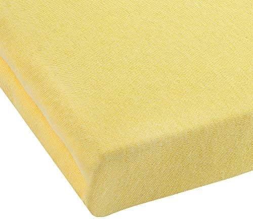 NatureMark Spannbettlaken / Spannbetttuch 100% Baumwolle, anthrazit – 90 x 200 bis 100 x 200 cm