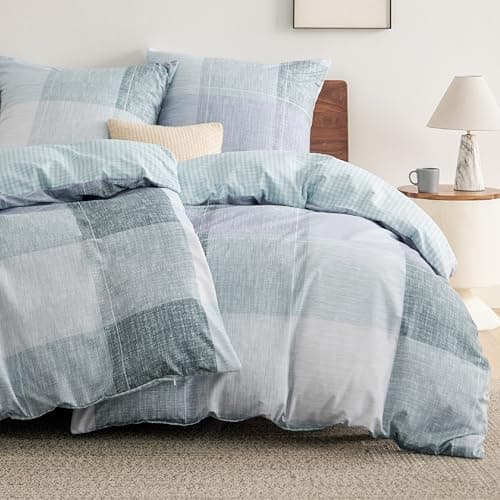 BEDSURE Bettwäsche-Set 135x200 (4-teilig) – Wendebettwäsche OEKO-TEX STANDARD 100 mit Reißverschluss, 2×80x80 Kissenbezü