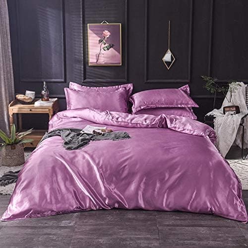 Bettwäsche-Set aus reiner Seide – Blau, Queen- & King-Size
