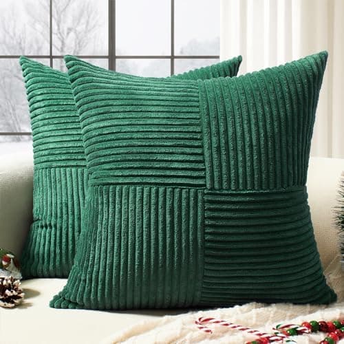 Softalker Kissenbezug 40x40 cm – 2er Set flauschig rosa, Dekokissenbezug für Sofa, Wohnzimmer & Schlafzimmer