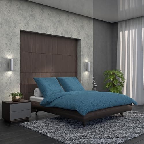 LARAWELL Bettwäsche-Set 135x200 Baumwolle