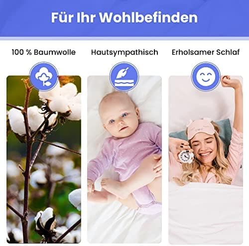 Best for Kids Spannbettlaken – 100% Baumwolle Jersey, 140 x 200 cm (Schokoladenbraun)