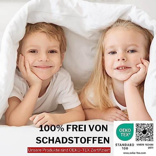 Spannbettlaken 140x200 cm – Jersey Baumwolle, Oeko‑TEX zertifiziert