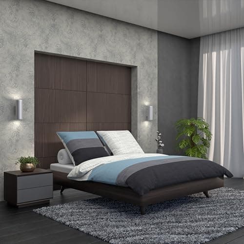 LARAWELL Bettwäsche-Set 135x200 Baumwolle
