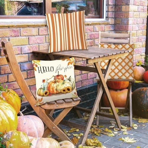 Aitsite 4er-Pack Weihnachts-Kissenbezüge 45 x 45 cm – Winterliche Dekoration für Sofa & Wohnzimmer