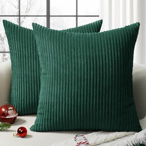 Softalker Kissenbezug 40x40 cm – 2er Set flauschig rosa, Dekokissenbezug für Sofa, Wohnzimmer & Schlafzimmer
