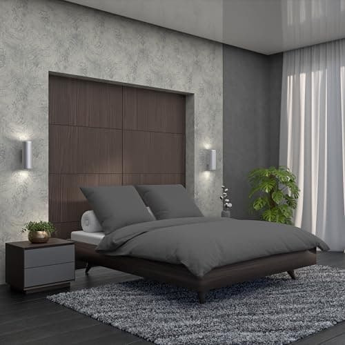 LARAWELL Bettwäsche-Set 135x200 Baumwolle