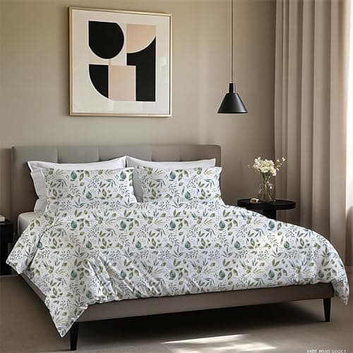 Bettwäsche 155x220 Baumwolle Jeans Blau – 2-teilig mit Reißverschluss, Bettbezug 155x220 + Kissenbezug 80x80