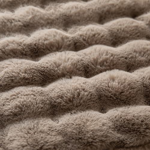 2er‑Set Samt‑Plüsch Kissenbezüge 45x45 cm – Luxus weiche Zierkissenhüllen, Cremeweiß