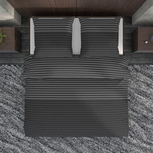 LARAWELL Bettwäsche-Set 135x200 Baumwolle