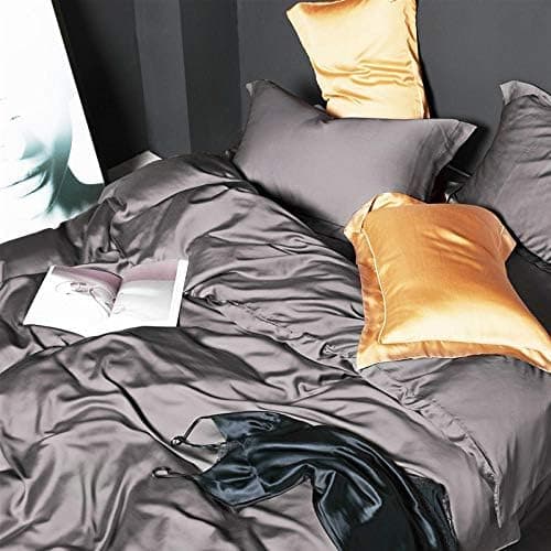 Tencel Bettwäsche-Set, 4-teilig (200×200 cm) – seidenweich & atmungsaktiv, Matcha Grün