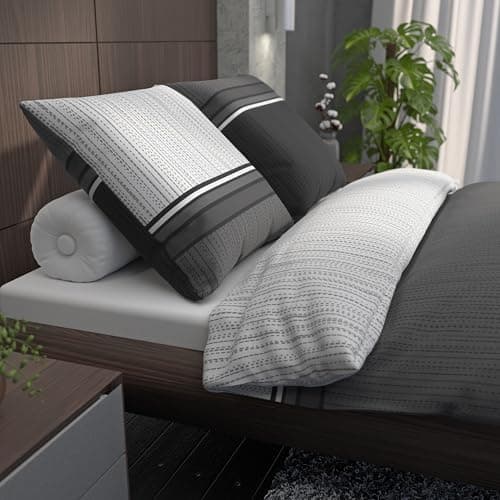 LARAWELL Bettwäsche-Set 135x200 Baumwolle