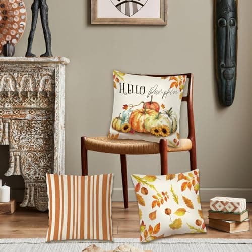 Aitsite 4er-Pack Weihnachts-Kissenbezüge 45 x 45 cm – Winterliche Dekoration für Sofa & Wohnzimmer