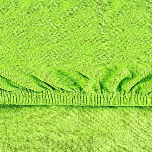 NatureMark Spannbettlaken / Spannbetttuch 100% Baumwolle, anthrazit – 90 x 200 bis 100 x 200 cm