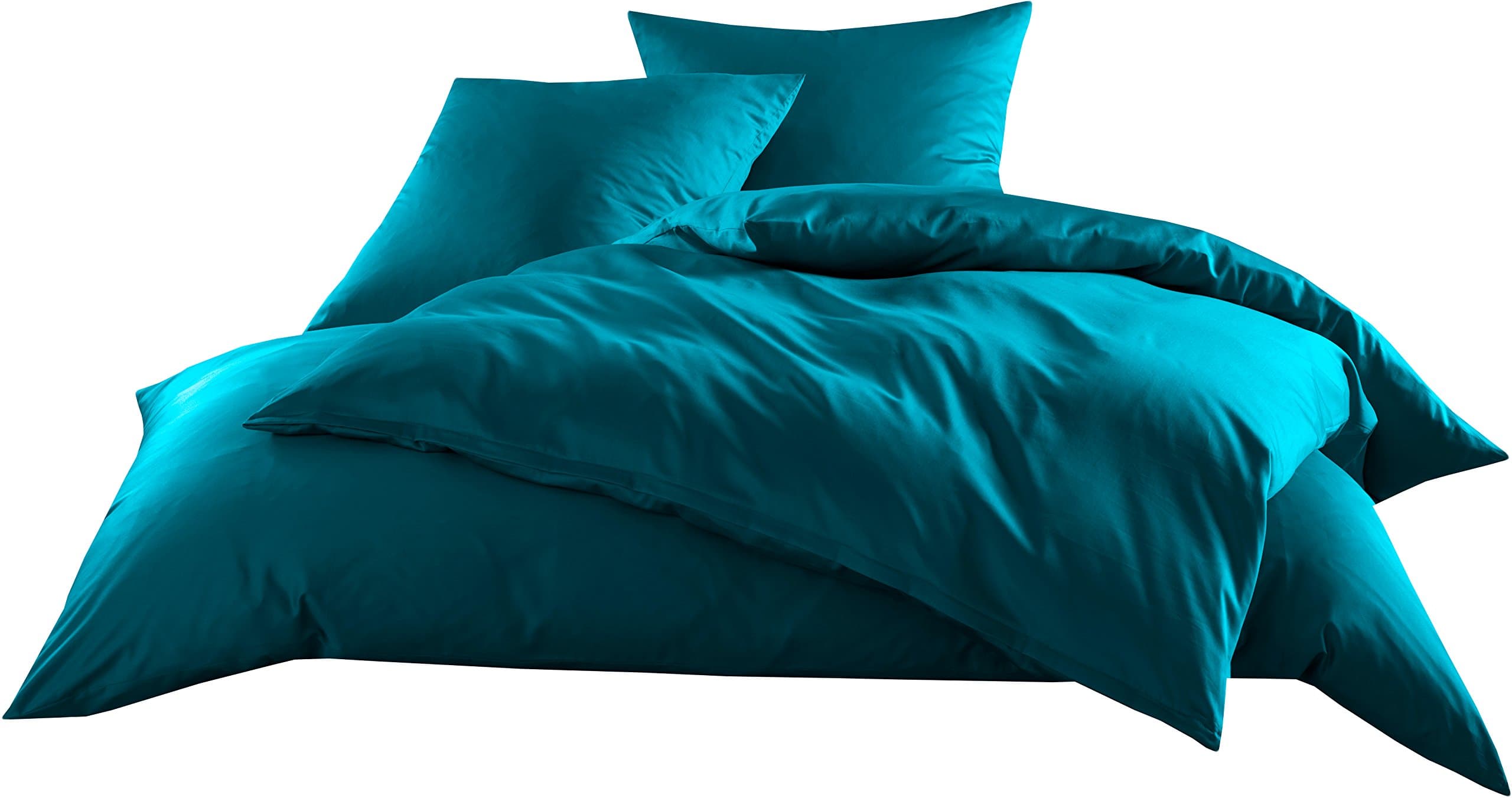 Bettwäsche Mako‑Satin (Baumwollsatin) 140 x 200 cm – OEKO‑TEX STANDARD 100